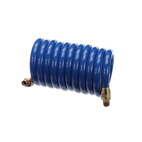 T&S Brass Pet Grooming Coiled Hose (Blue 013539-45